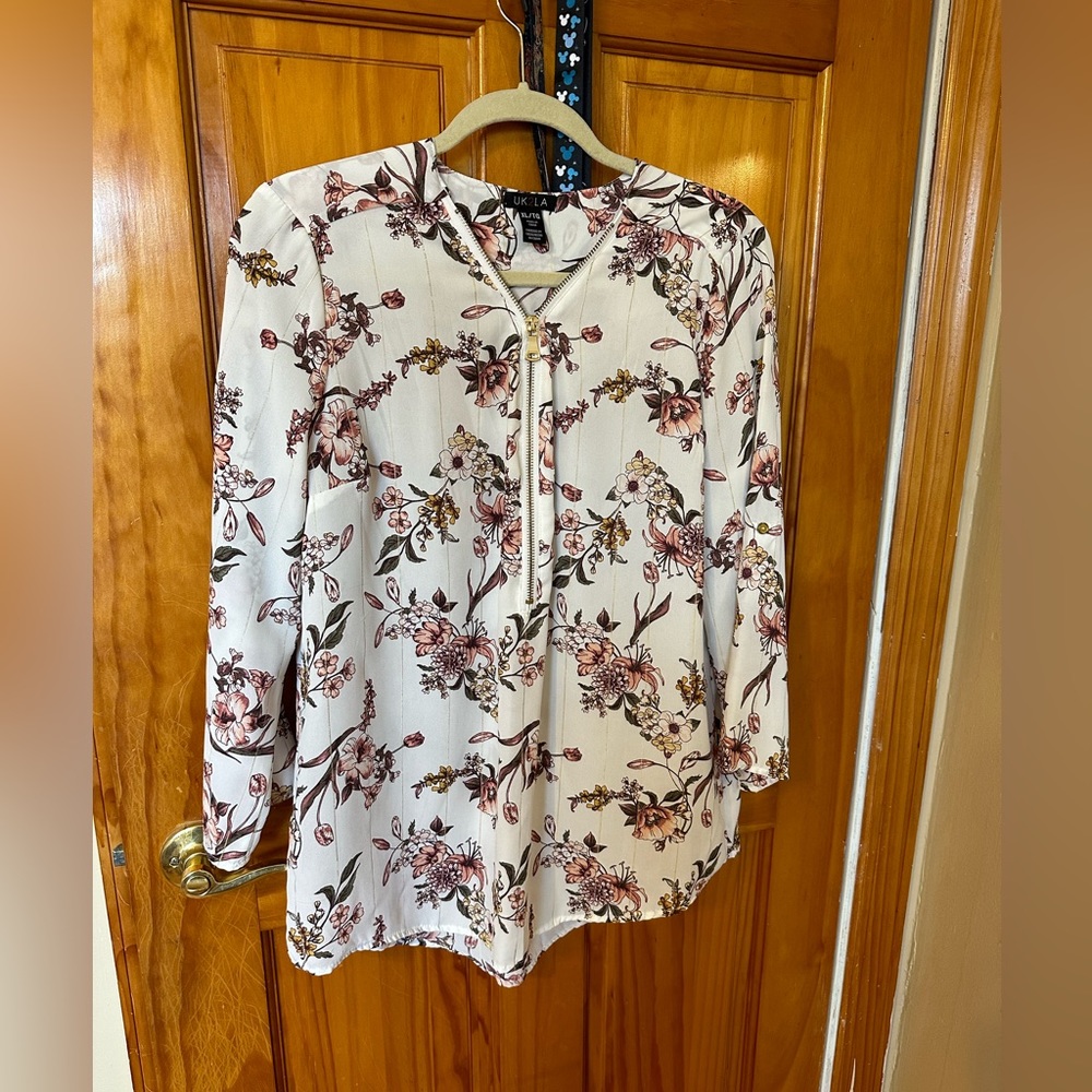 Womens Long sleeve blouse UK2LA Size XL